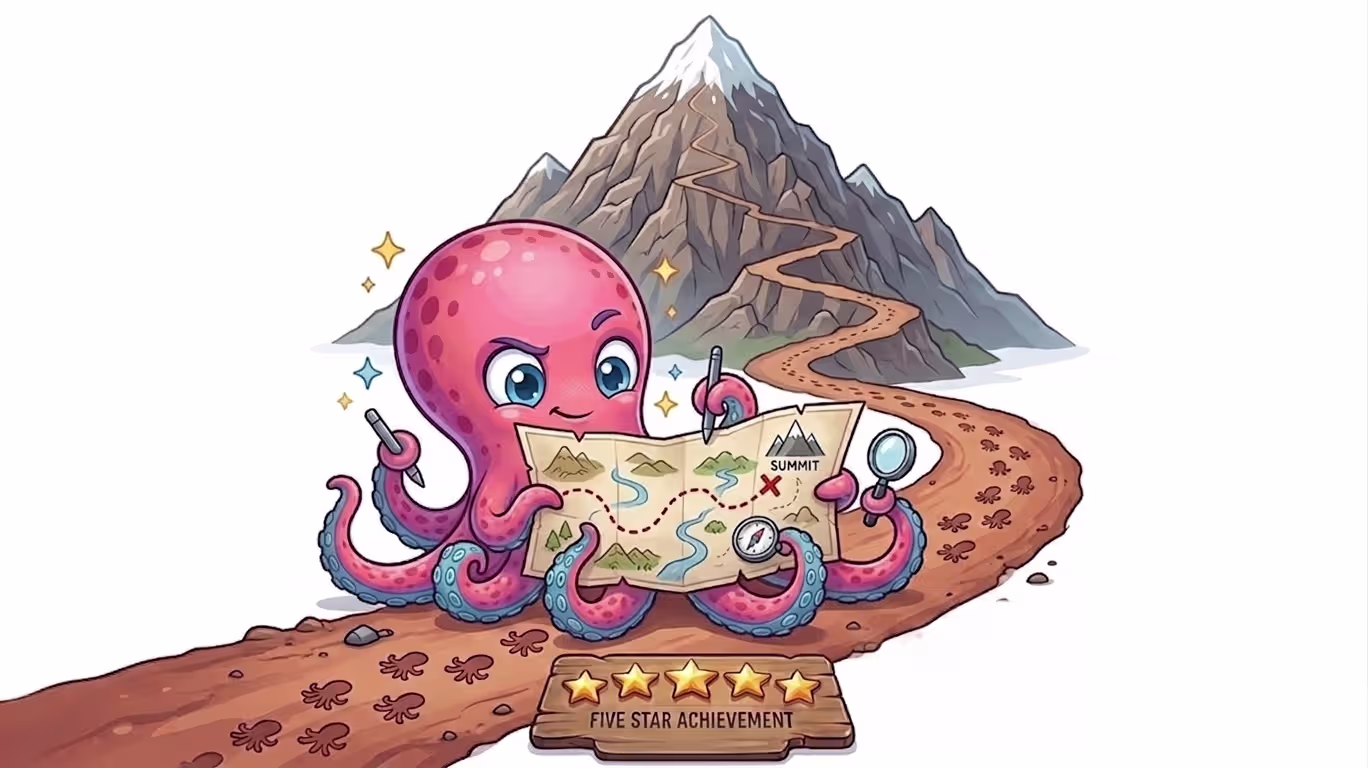 Clear next steps roadmap